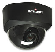 550987 Intellinet NFD30 Network Dome Camera MPEG4 + MotionJPEG Dual Mode PoE Audio  Ecellent image quali