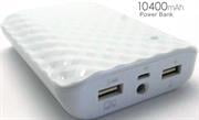 SPB10400WH ifatel Power Bank 10400 MAh Capacity with Flash Light Output voltage 5v Dual USB outputs (5V/2.1A SPB10400WH ifatel Power Bank 10400 MAh Capacity with Flash Light Output voltage 5v Dual USB outputs (5V/2.1A