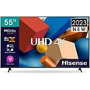 55A6K Hisense 55 inch A6K Series Direct LED UHD Smart TV  Resolution 3840 × 2160 Native Contrast Ratio 4