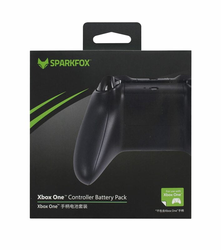 W60X191 Sparkfo Controller Battery Pack Black  XBOX ONE