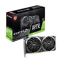 RTX3060VENTUS2X12GOC MSI Nvidia GeForce RTX 3060 VENTUS 2X 12G OC 192Bit Graphics Card