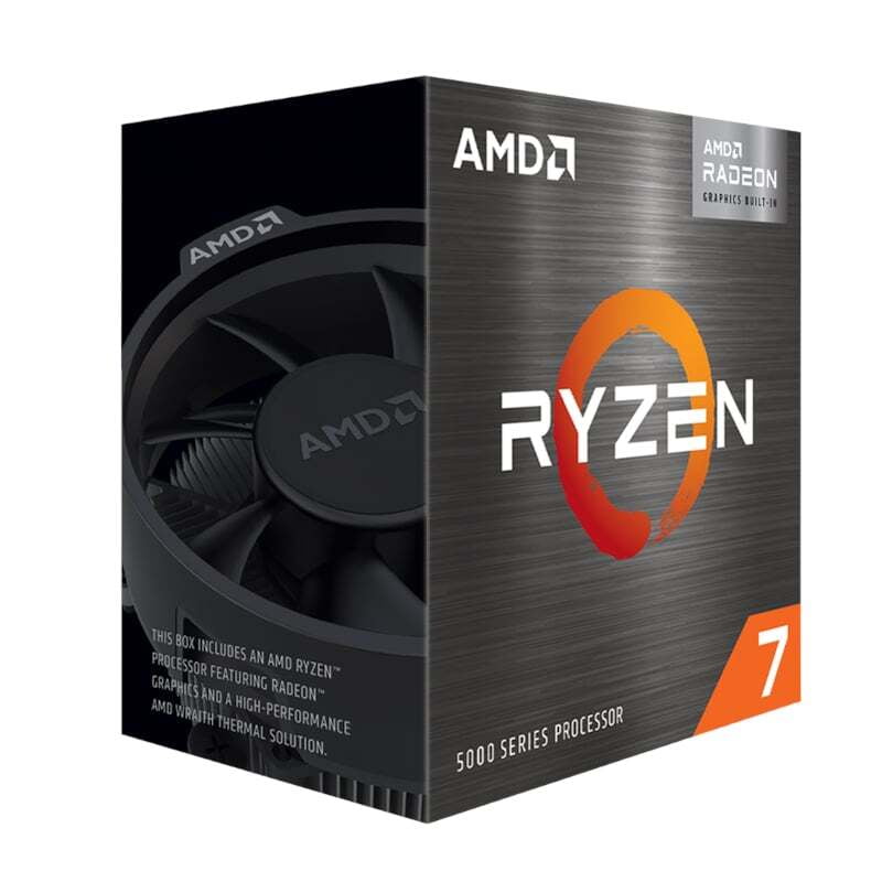 100100000263BOX AMD RYZEN 7 5700G 8Core 4.6GHZ AM4 CPU