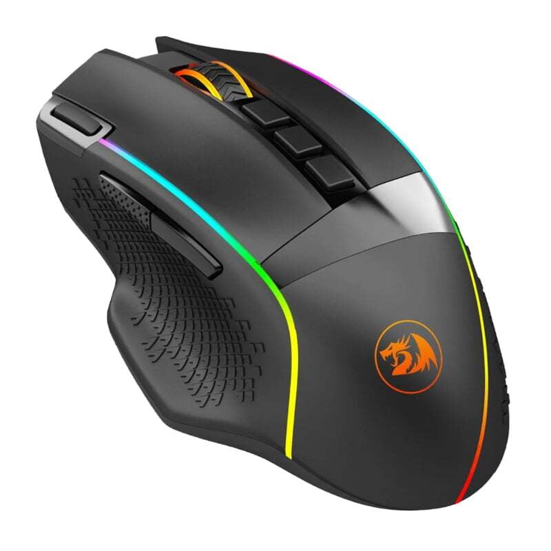 RDM991RGB REDRAGON Enlightment 19000DPI RGB Wireless Gaming Mouse  Black